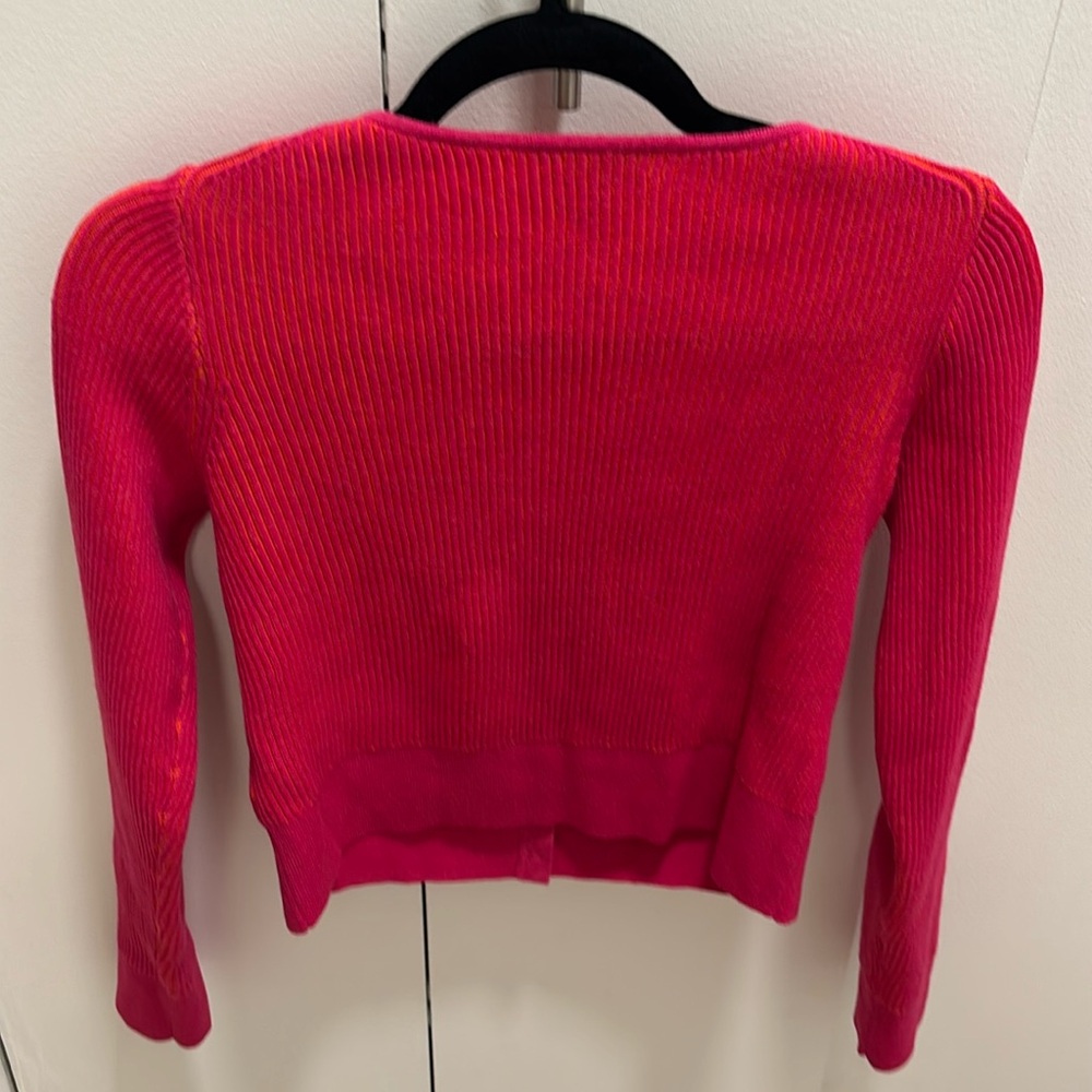 J. Crew Chic Pink Knit Cardigan - Picture 4 of 4